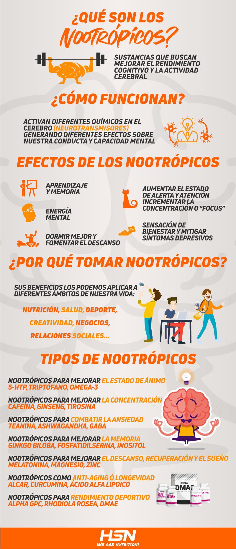que son los nootropicos