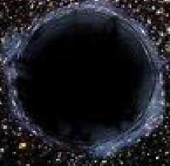 A black hole in space

Description automatically generated