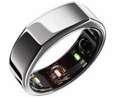 A black ring with a light inside

Description automatically generated