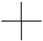 A black cross on a white background

Description automatically generated